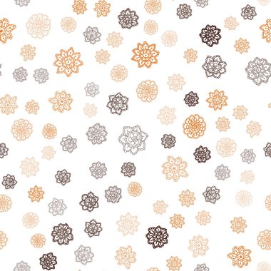 Koyu kırmızı vektör Noel kar taneleri ile seamless modeli. Modern geometrik soyut Illustration kristalleri ile buz. Kartvizit, Web siteleri için şablon.