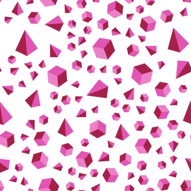 Pembe ışık, vektör kesintisiz, izometrik desen küpleri ile poligonal stiliyle sarı. Satırlar rhombus renkli gradyan ile. Kartvizit, Web siteleri için şablon.