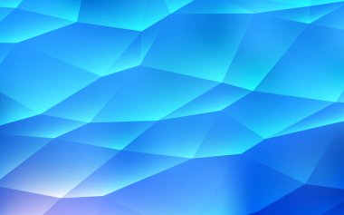 Hafif mavi vektör zemin çizgili, üçgenler. Renkli gradyan ile arka plan üçgenler. En iyi tasarım, reklam, poster, afiş için.