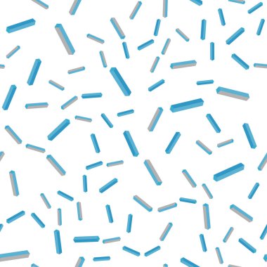 Düz çizgili ışık mavi vektör sorunsuz, izometrik düzen. Renkli çizgilerle illüstrasyon soyut şablonunda parlayan. Kartvizit, Web siteleri için şablon.