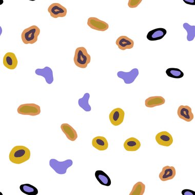 Işık çok renkli vektör sorunsuz arka plan kabarcıkları ile. Bulanık daireler doğa tarzı ile güzel renkli resimde. Tekstil, kumaş, duvar kağıtları için tasarım.