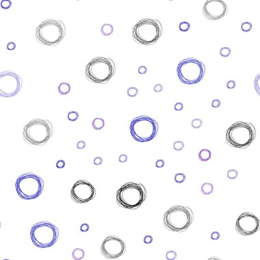 Pembe, mavi vektör sorunsuz arka plan ile bubbles ışık. Renkli gradyan ile arka plan üzerinde bulanık kabarcıklar. Güzel tasarım, iş reklam için.