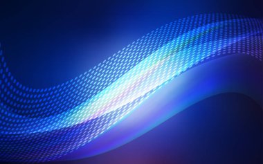 Koyu mavi vektör doku disklerle, satırları. Soyut illüstrasyon renkli diskler ve üçgenler ile. Marka kitap için yeni şablon.