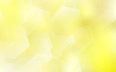 Işık sarı vektör desen renkli altıgenler ile. Beyaz zemin üzerinde renkli altıgen yanarak bahislerin doğru. Marka kitap için yeni şablon.