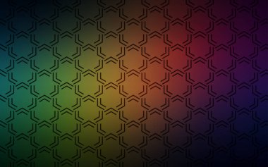 Koyu yeşil, kırmızı kapak stright çizgili vektör. Parlayan illüstrasyon keskin çizgili renkli. Reklam, kitapçıklar, broşürler için şablon.