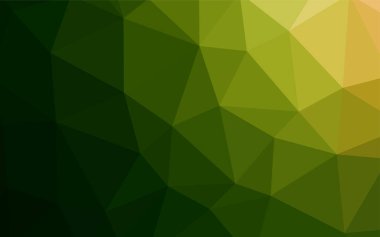 Koyu mavi vektör Çokgen arka plan. Geometrik şekil gradyan ile Origami tarzında. Marka kitap için yeni şablon.