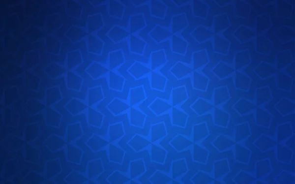 Темна Blue Векторна Текстура Прямокутному Стилі Ілюстрація Набором Різнокольорових Прямокутників — стоковий вектор