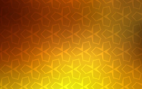 Textura Vectorial Naranja Claro Estilo Rectangular Gradiente Abstracto Ilustración Con — Vector de stock