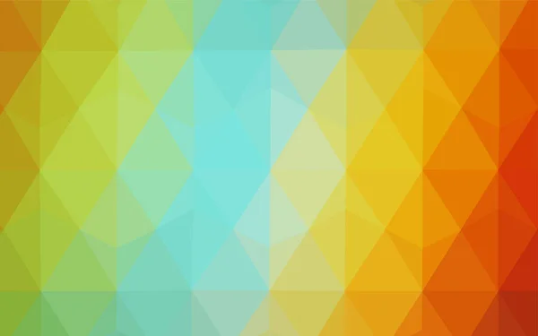 Свет Многоцветная Векторная Низкая Раскладка Полюсов Образец Многоугольной Формы Совершенно — стоковый вектор