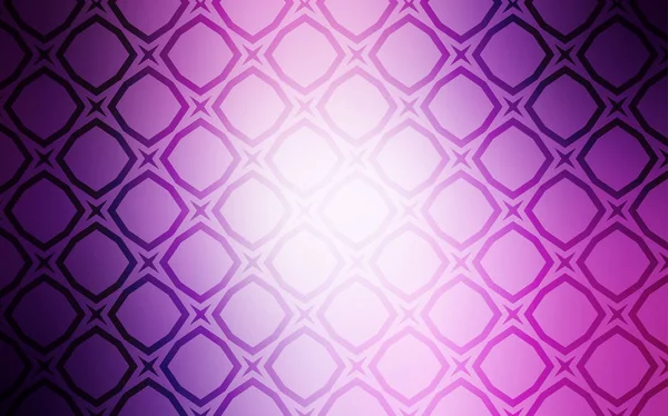 Light Purple Vector Cover Small Big Stars Glitter Abstract Illustration — Stock Vector
