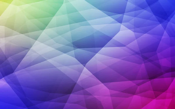 Light Multicolor Vektor Polygon Abstrakt Layout Modern Abstrakt Illustration Med — Stock vektor