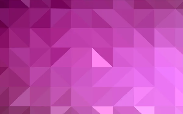 Violet Foncé Vecteur Rose Low Poly Cover Illustration Abstraite Colorée — Image vectorielle