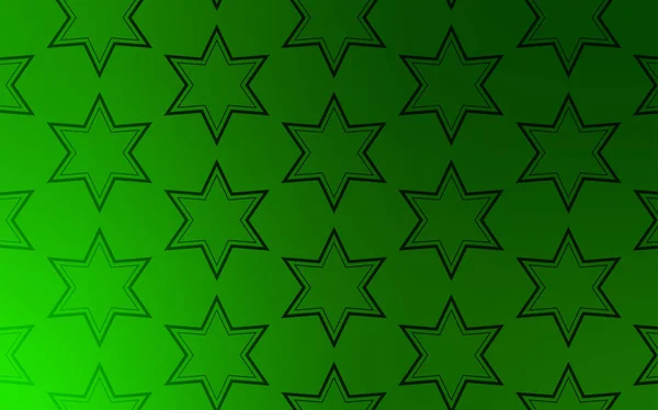 Ελαφρύ Πράσινο Διάνυσμα Σχεδιάγραμμα Φωτεινά Αστέρια Glitter Αφηρημένη Απεικόνιση Χρωματιστά — Διανυσματικό Αρχείο