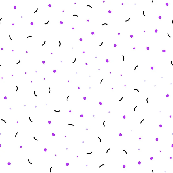 Ανοιχτό Ροζ Μπλε Διάνυσμα Απρόσκοπτη Διάταξη Κύκλους Γραμμές Διακοσμητικό Σχεδιασμό — Διανυσματικό Αρχείο