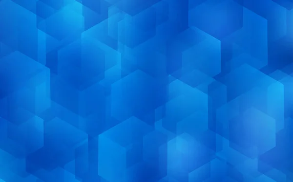 浅蓝色矢量背景与六边形 带有一组五颜六色的六边形的插图 品牌手册的新模板 — 图库矢量图片