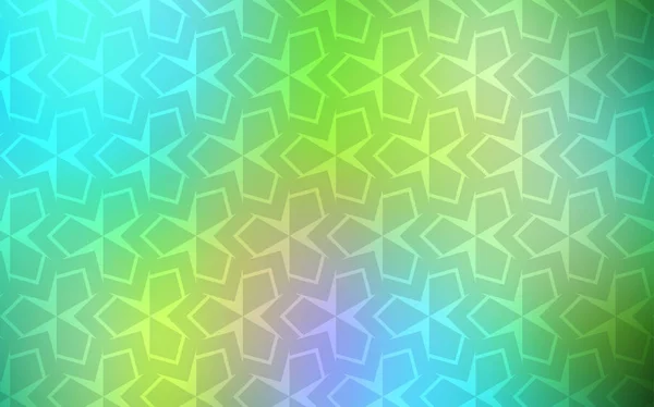 Azul Claro Textura Vetorial Amarela Estilo Retangular Glitter Ilustração Abstrata — Vetor de Stock
