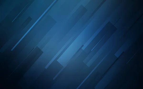 Темний Векторний Візерунок Blue Гострими Лініями Блискуча Кольорова Ілюстрація Гострими — стоковий вектор