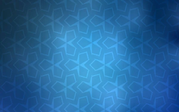 Agencement Vectoriel Bleu Clair Avec Lignes Rectangles Illustration Abstraite Moderne — Image vectorielle