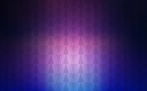 Rosa Oscuro Cubierta Vectorial Azul Con Estilo Poligonal Ilustración Abstracta — Vector de stock