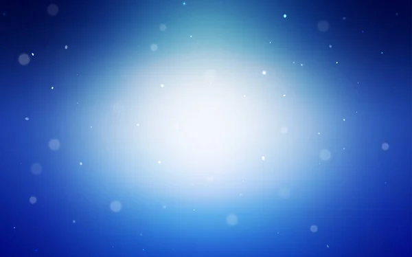 Світло Blue Векторний Фон Бульбашками Ілюстрація Набором Яскравих Барвистих Абстрактних — стоковий вектор