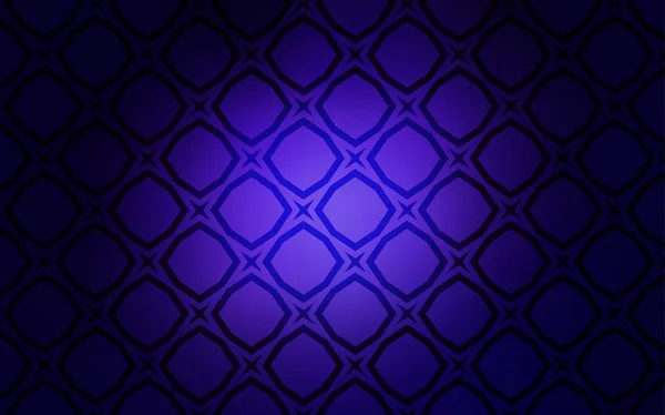 Couvercle Vectoriel Violet Foncé Avec Petites Grandes Étoiles Illustration Décorative — Image vectorielle