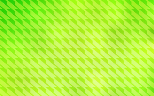Light Green Yellow Vector Pattern Sharp Lines Shining Colored Illustration — Stock Vector