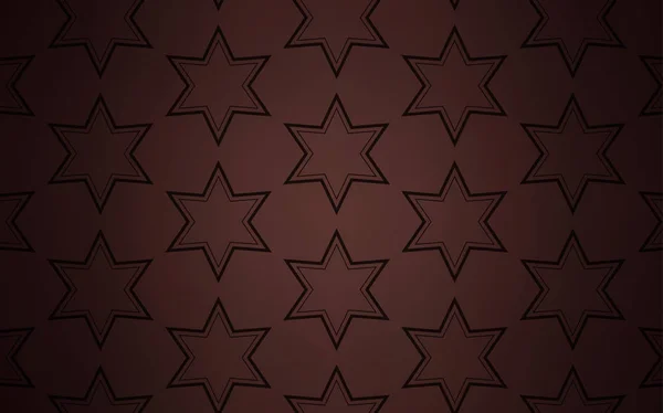 Темно Розовая Красная Векторная Обложка Маленькими Большими Звездами Современная Геометрическая — стоковый вектор