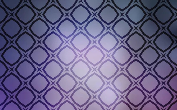 Light Purple Vector Layout Bright Stars Modern Geometrical Abstract Illustration — Stock Vector
