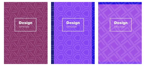 濃いピンク ブルーはベクトル本の背景です グラデーションで色付きの背景上の抽象的な小冊子 ビジネス書籍 雑誌のパターン — ストックベクタ