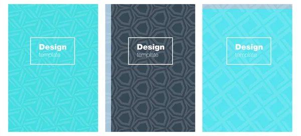 Ανοιχτό Ροζ Μπλε Διάνυσμα Φυλλάδιο Για Σχεδιασμό Θολή Διακοσμητικό Σχεδιασμό — Διανυσματικό Αρχείο