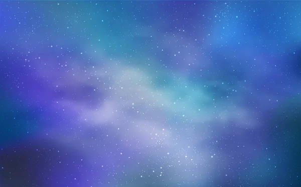 Light Blue Διανυσματικό Πρότυπο Αστέρια Χώρο Glitter Αφηρημένη Απεικόνιση Πολύχρωμα — Διανυσματικό Αρχείο