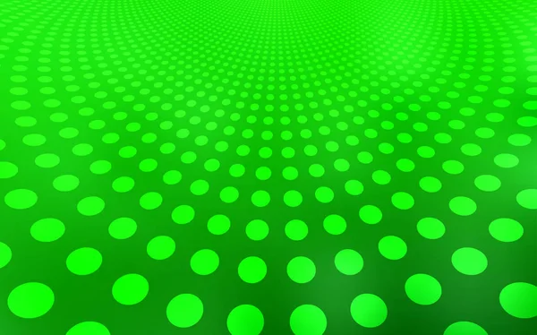带有点的浅绿色矢量背景 抽象背景上的模糊气泡 具有五颜六色的渐变 模式可用于美丽的网站 — 图库矢量图片