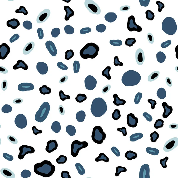 Легкий Вектор Blue Безшовний Фон Крапками Блискуча Абстрактна Ілюстрація Розмитими — стоковий вектор