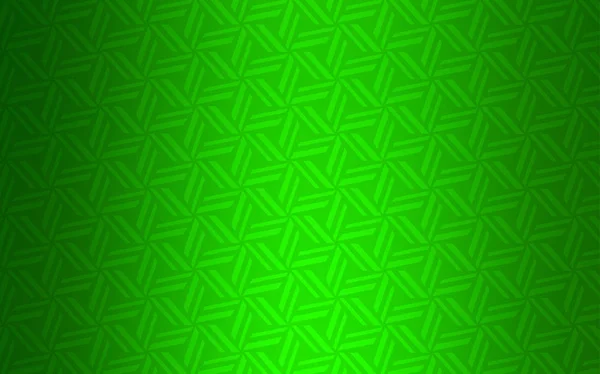 Licht Groen Vector Lay Out Met Lijnen Driehoeken Mooie Illustratie — Stockvector