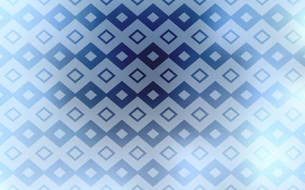Lichtblauwe Vector Achtergrond Met Rhombus Abstracte Gradiënt Afbeelding Met Rechthoeken — Stockvector