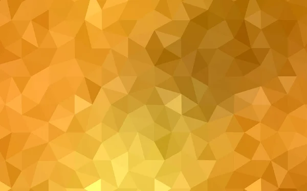 Licht Orange Vektor Polygon Abstrakten Hintergrund Moderne Abstrakte Illustration Mit — Stockvektor