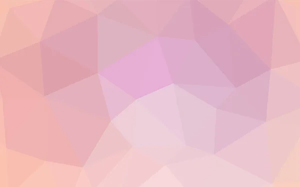 Ljus Rosa Vektor Lysande Triangulära Layout Glitter Abstrakt Illustration Med — Stock vektor