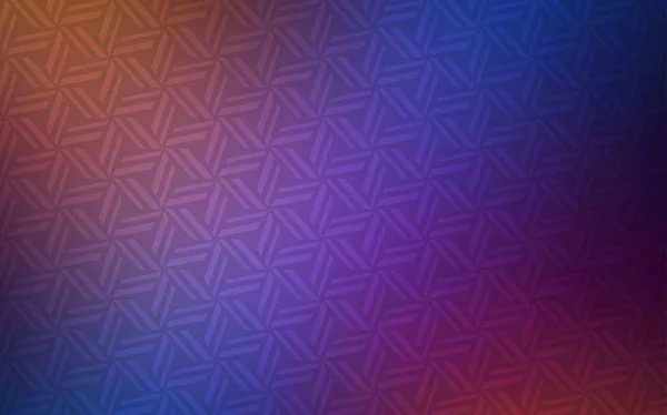 Bleu Clair Agencement Vectoriel Rouge Avec Lignes Triangles Belle Illustration — Image vectorielle