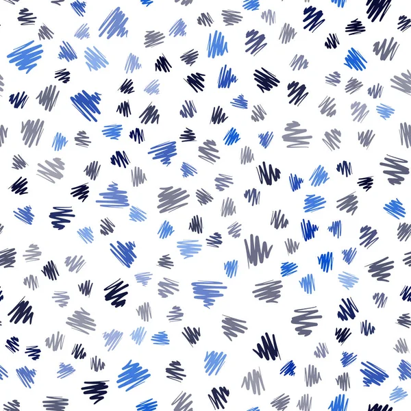 Mörkblå Vektor Sömlös Täck Med Rak Ränder Glitter Abstrakta Illustrationen — Stock vektor