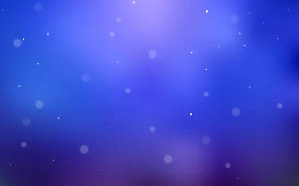 Hellblaue Vektorhülle Mit Flecken Verschwommene Blasen Auf Abstraktem Hintergrund Mit — Stockvektor