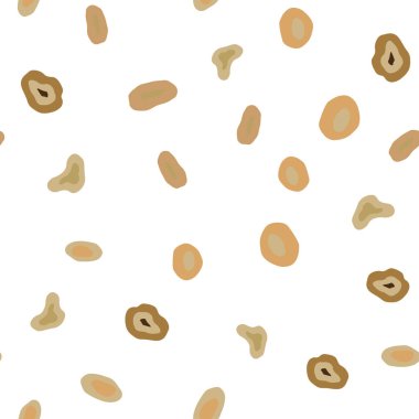 Açık yeşil, sarı vektör sorunsuz şablon daireler ile. Soyut illüstrasyon renkli baloncuklar doğa tarzı ile. Desen için modaya uygun Kumaş, duvar kağıtları.