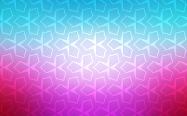 Açık mavi, çizgileri ve dikdörtgenleri olan kırmızı vektör düzeni. Renkli dikdörtgenlerle modern soyut çizimler. İş ilanları, broşürler, broşürler için desen