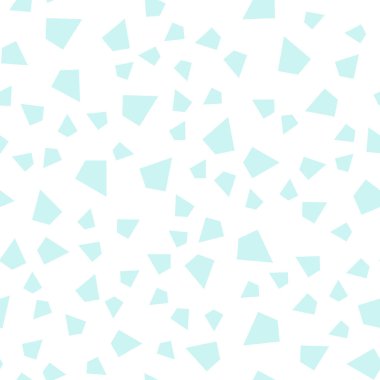 Açık mavi, vektör kesintisiz, izometrik şablon kristalleri, üçgenler ile yeşil. Üçgenler ile soyut degrade illüstrasyon. Desen için modaya uygun Kumaş, duvar kağıtları.