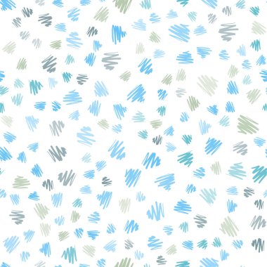 Açık mavi, keskin hatları ile Dikişsiz desen vektör yeşil. Bulanık dekoratif tasarım hatları ile basit tarzı. En iyi tasarım, reklam, poster, afiş için.