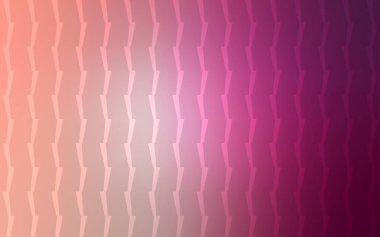 Tekrarlanan çubuklu açık pembe vektör şablonu. Bulanık arkaplanda gradyanı olan çizgiler. İş ilanınız için akıllı tasarım.