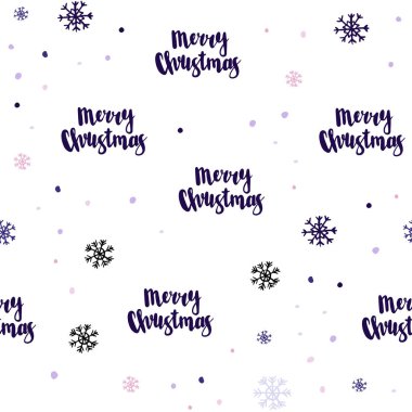 Işık mor, pembe vektör sorunsuz kapak güzel kar taneleri ile. Soyut şablonundaki kar ile renkli resimde parlayan. Desen için modaya uygun Kumaş, duvar kağıtları.