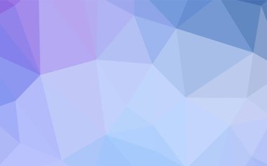 Hafif pembe, mavi vektör Çokgen arka plan. Renkli resimde üçgenler ile soyut tarzda. İşiniz için yeni tasarım.