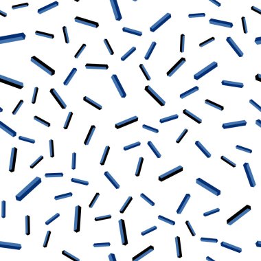 Düz çizgili koyu mavi vektör sorunsuz, izometrik düzen. Bulanık arka plan gradyan ile satırlarda. Desen için modaya uygun Kumaş, duvar kağıtları.