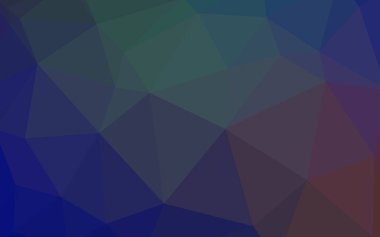 Açık mavi, kırmızı vektör degrade üçgenler şablonu. Geometrik şekil gradyan ile Origami tarzında. İşiniz için en iyi üçgen tasarım.