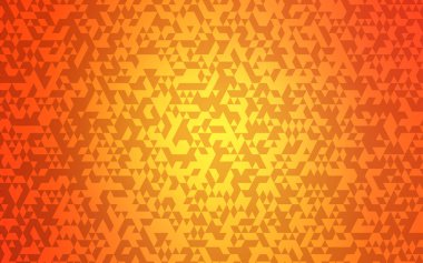 Işık kırmızı vektör zemin çizgili, üçgenler. İllüstrasyon renkli üçgenler dizi. Açılış sayfanız için modern şablon.